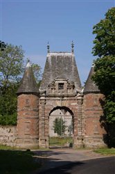 L\'Entrée du Château<br>Auberville-la-Manuel